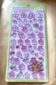 ボンボンドロップシール 桜　さくら　サクラ　春　だんご　和柄　LOFT国内正規品