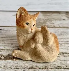 シェラット＆シンプソン 猫の親子 ねこの置物 - メルカリ