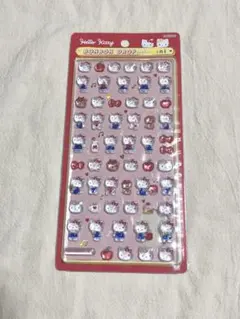 【国内正規品】サンリオボンボンドロップシールミニ キティ赤