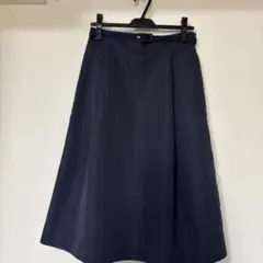 MICHEL KLEIN ロングスカート　ネイビーのサムネイル