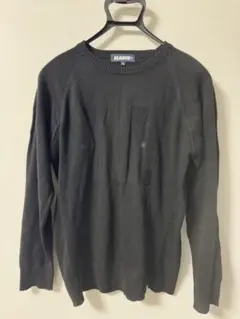 XLARGE ブラック ニットセーター M