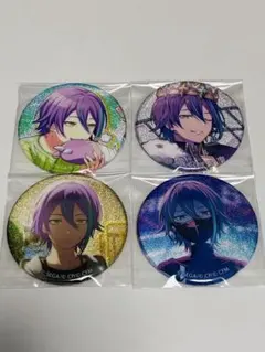 プロセカ　グリッター缶バッジ　神代類　4点