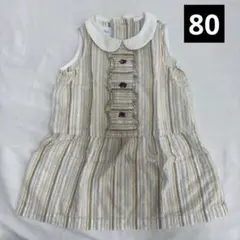 familiar ファミリア ノースリーブ ワンピース 80cmのサムネイル