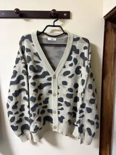 WEGO ヒョウ柄 カーディガン Mサイズ