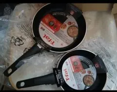 T-fal IHチタン・エクセレンス モカ　フライパン 26cm 20cmセットのサムネイル