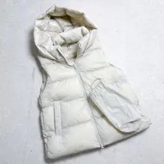 ユニクロ ウルトラライトダウンボリュームベスト　S　ライトグレー