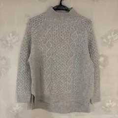 HAMILTON AMBSWOOD ケーブルニットタートルネック