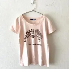☆【バッド】Tシャツ 綿100％ Y2K プリントデザイン クルーネック M相当のサムネイル