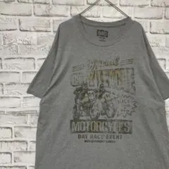 90sヴィンテージTシャツ！グレー半袖古着　L 13