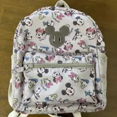 ミッキー　ミニー　ディズニー 子供リュック　総柄