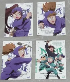 忍たま乱太郎 ドクタケ忍者隊最強の軍師 最強コラボの段 特製ステッカー4枚セット