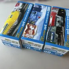 くもんのジグソーパズル がんばれ はたらく電車・列車 3箱セット　ステップ4