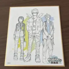 僕のヒーローアカデミア　原画展　色紙コレクション　ホークス
