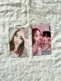 LE SSERAFIM ユンジン ウンチェ トレカ2枚セット 公式