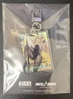 勝利の女神NIKKE カセットテープ型キーホルダーABセット ラピ レッド