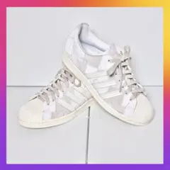 【adidas】スーパースター/27.5cm/オフホワイト【美品】
