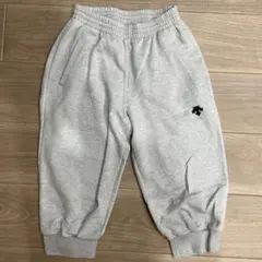 DESCENTE グレー スウェットパンツ　七分丈　XO