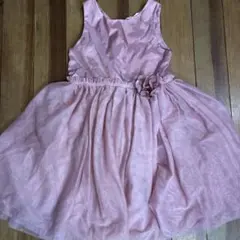 H&M ノースリーブ 원피스 ピンク 122cm