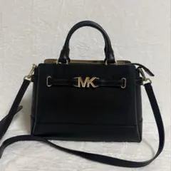 マイケルコース★ショルダーバッグ★2way★レザー★黒系★美品