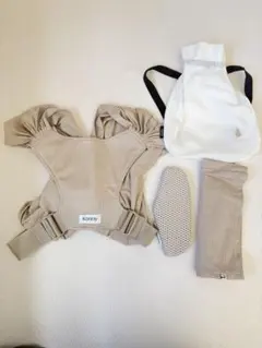 ファムベリー ファムキャリー メッシュ 抱っこ紐 おんぶ紐 モカ