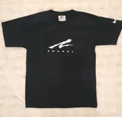 未使用　NIKE アガシ　ハーフジップ　ゲームシャツ　テニスウェア　Tシャツ NIKE TENNIS AGASSI ナイキ テニス アガシ ゲーム シャツ S