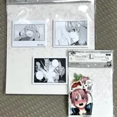 五等分の花嫁　一番くじ　ステーショナリーセット　計2点