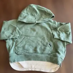 Fo Kids フード付きトレーナー 90サイズ グリーン