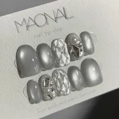 うるぷるネイル　キルティングネイル　パーツ埋め尽くし