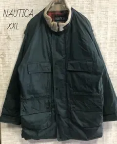 NAUTICA　ノーティカ　ナイロンジャケット　刺繍　緑 XXL　 緑 グリーンのサムネイル