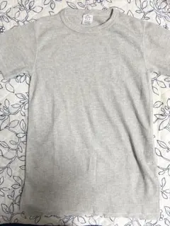 JEMORGAN ワッフル クルーネック Tシャツ グレー Mサイズのサムネイル