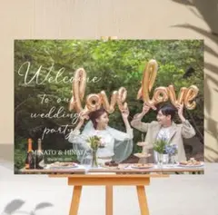ウェルカムボード　パネル　結婚式　ウェルカムスペース　受付装飾　102