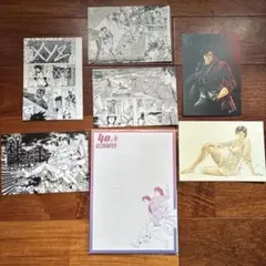 【セット】シティーハンター 大原画展 グラデーション便箋 ポストカード6種