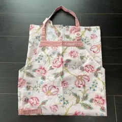 HIROKO KOSHINO エプロン 花柄 ピンクのサムネイル