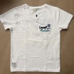 ひ*で様 Local Motion Vネック Tシャツ ホワイト M アロハシャのサムネイル