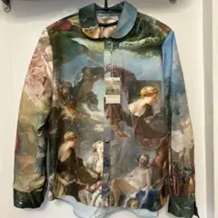 日本極東貿易　絵画プリント長袖シャツ
