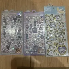 シナモロール　ジュエリーステッカー　ボンボンドロップシール2個