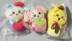 ちいかわ サンリオコラボ デスクトップから見守る ひっかけぬいぐるみ セット