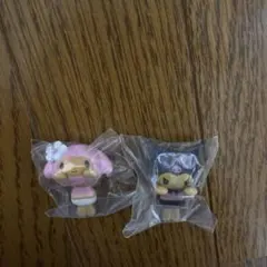 サンリオ　ぴょこのるマスコット2 マイメロ&クロミ