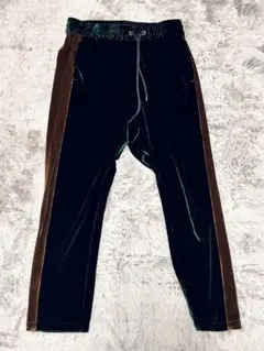 NO ID. ベロアジャージートラックサルエルスキニーパンツ
