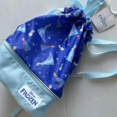 新品⭐️アナと雪の女王⭐️プールバック水泳スイミング二重層