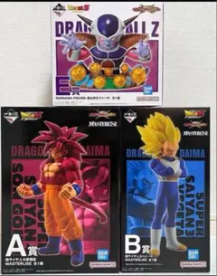 ※おまけ付き 一番くじ ドラゴンボール Ａ賞・Ｂ賞・Ｅ賞3体セット