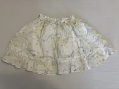 タルティーヌエショコラ　花柄コットンスカート 120