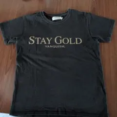 VANQUISH Tシャツ STAY GOLD ブラック M