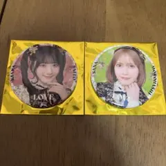 あ*読様 イコラブ ＝LOVE 齋藤樹愛羅 諸橋沙夏 缶バッジ