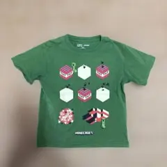 Minecraft グリーン Tシャツ 120