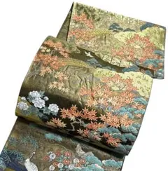 ★専用★美品 袋帯 毎田仁郎 加賀友禅 となみ帯 花 鳥 4m41cm ☆専用☆美品 袋帯 毎田仁郎 加賀友禅 となみ帯 花 鳥 4m41cm - メルカリ