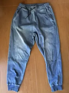 GLOBAL WORK　スゴラクカットデニムリブパンツ　デニム　130cm