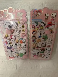 ぷくぷくシール　スヌーピー