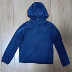 UNIQLO UVカット パーカー ネイビー 140