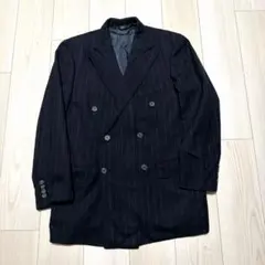 80s ポロユニバーシティクラブ　ネイビー　ダブル　ポロバイラルフローレン